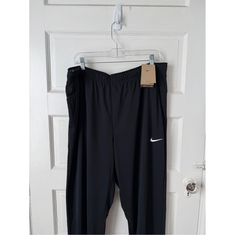 Nike Mens Black Totality Athletic Pants Dri Fit Drawstring Waist Pockets NWT 2XL - Picture 5 of 15